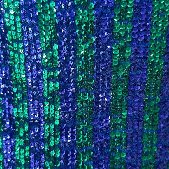 Vintage 1960s Cardell Sequin Mini Dress. Size 10. - Picture 4 of 8